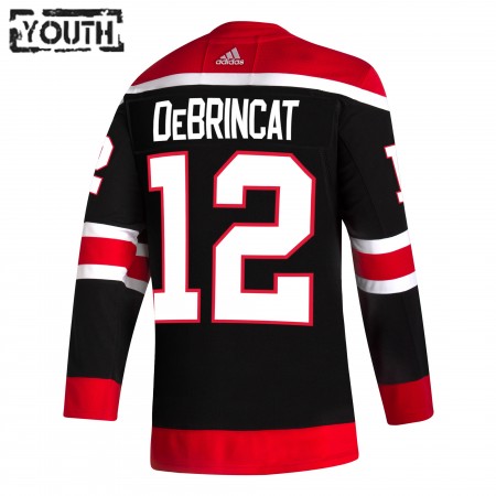 Chicago Blackhawks tröja Alex DeBrincat 12 2020-21 Reverse Retro Authentic - NHL Tröjor Barn